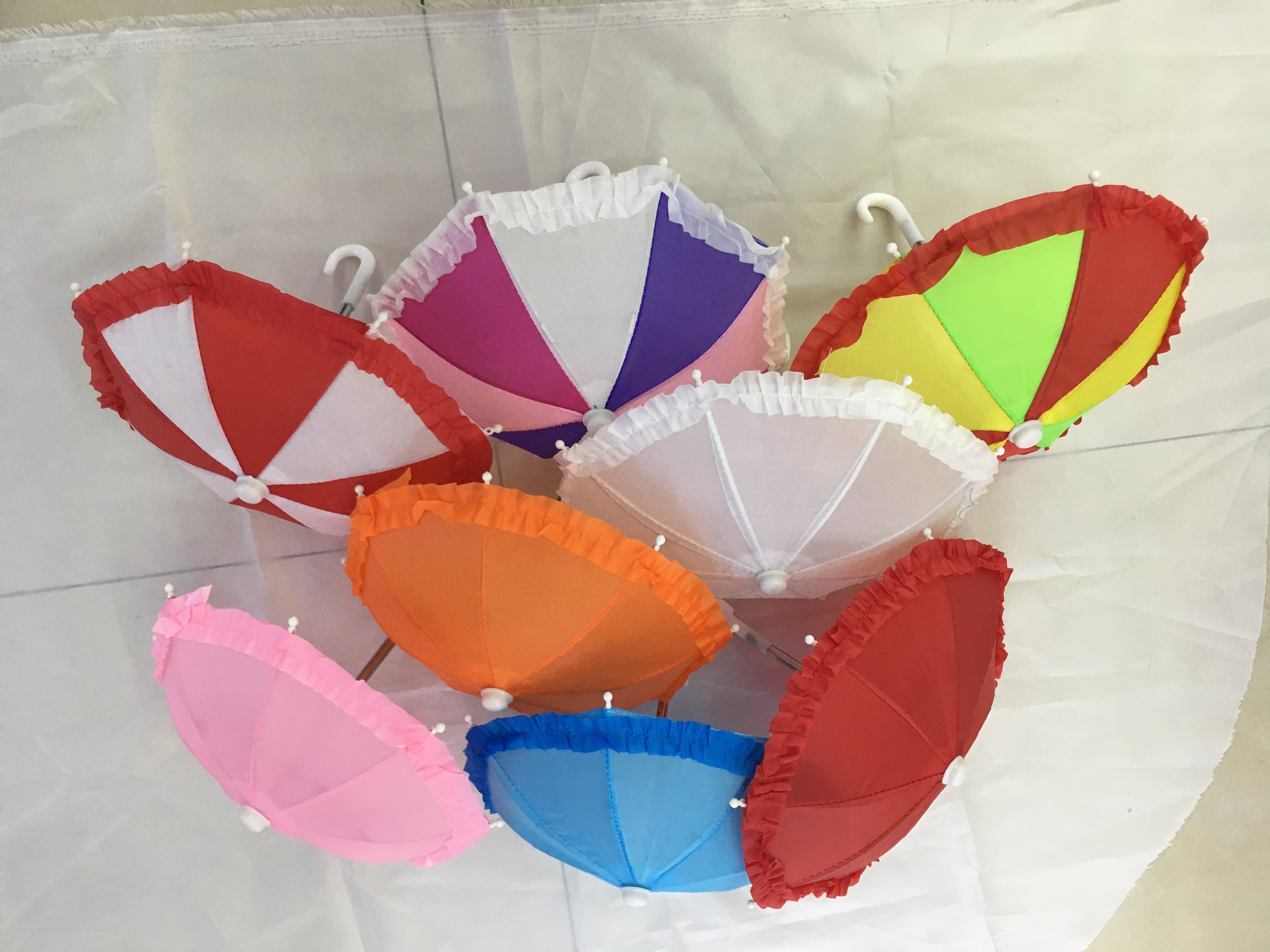 15cm8K lace toy umbrella, small, exquisite and cute umbrella, mobile phone shading umbrella for delivery workers looking at orders, good quality and low price. detail image 1