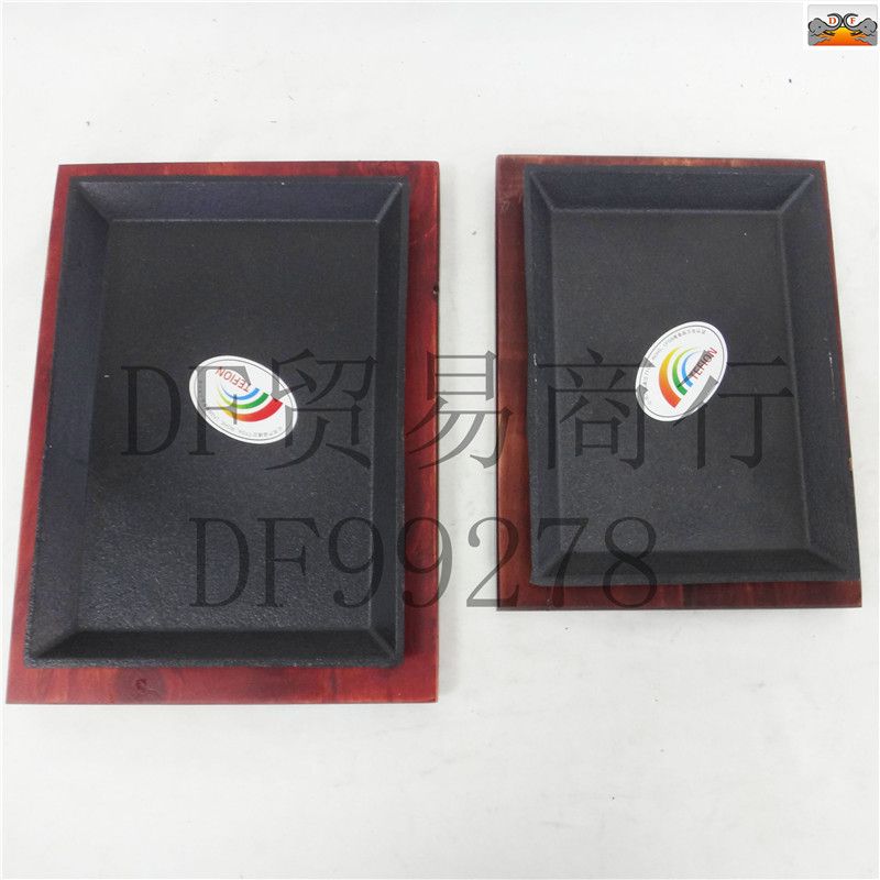 DF99278 Square grill plate, iron plate, square plate, kitchen and hotel supplies factory direct sales, DF TRADING HOUSE