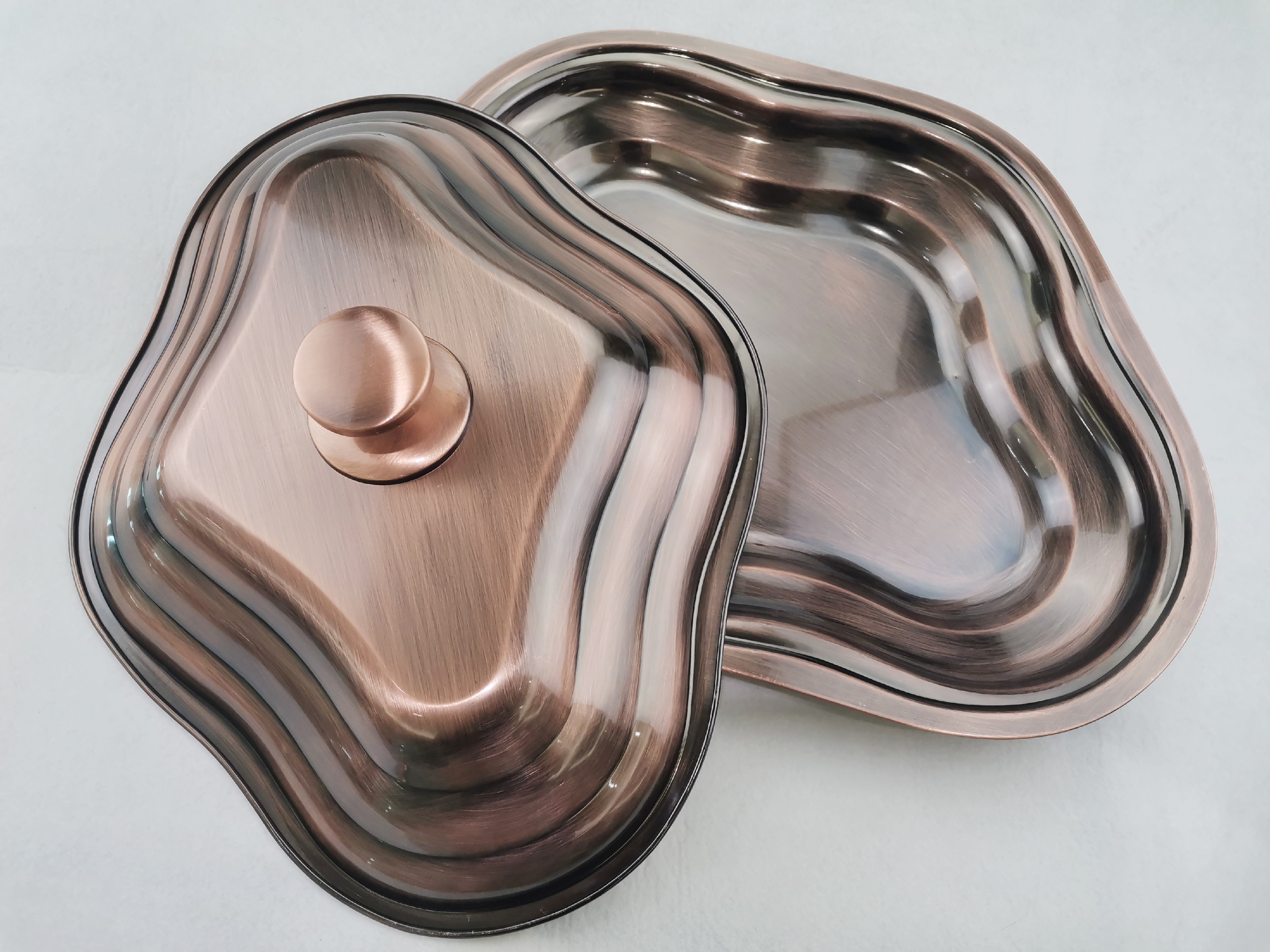 不锈钢托盘，不锈钢套、套盘，不锈钢菱形盘产品图