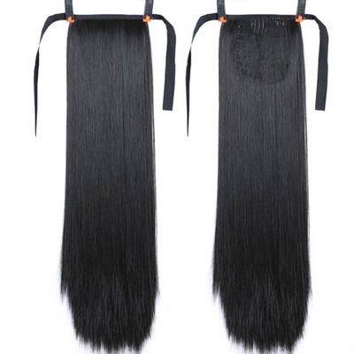 New style ponytail wig for women with long hair tied up in a ponytail Application Scenario