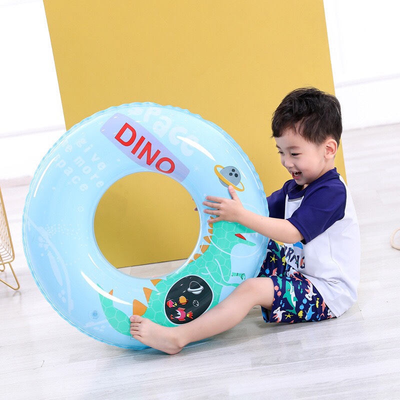 Mermaid, dinosaur swimming ring undefined