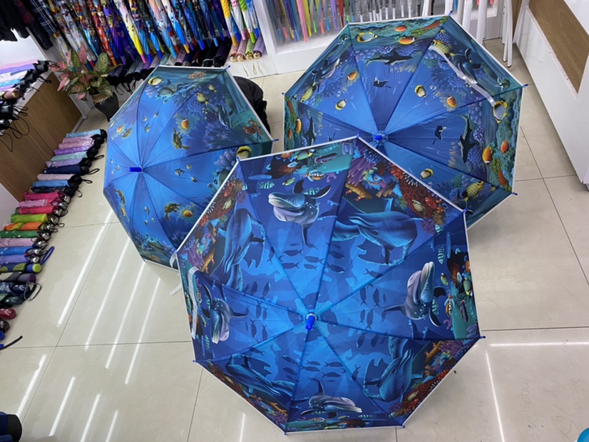 50cm Underwater World premium umbrella, sunny umbrella, direct sales from umbrella manufacturer, fishing umbrella pic 1