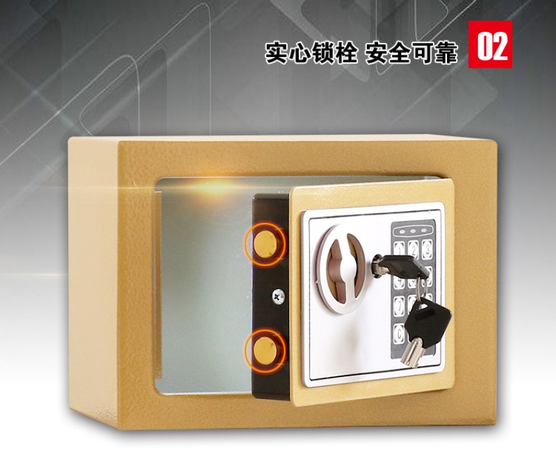 13407 Xinsheng Household Small Electronic Password Safe Mini Piggy Bank 17EA Creative Anti-theft Bedside Table detail image 4