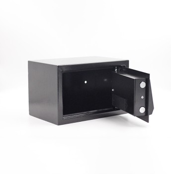 13407 Xinsheng Household Black Panel Black Box T20E Hotel fireproof electronic money box, password box, Safe cabinet detail image 4