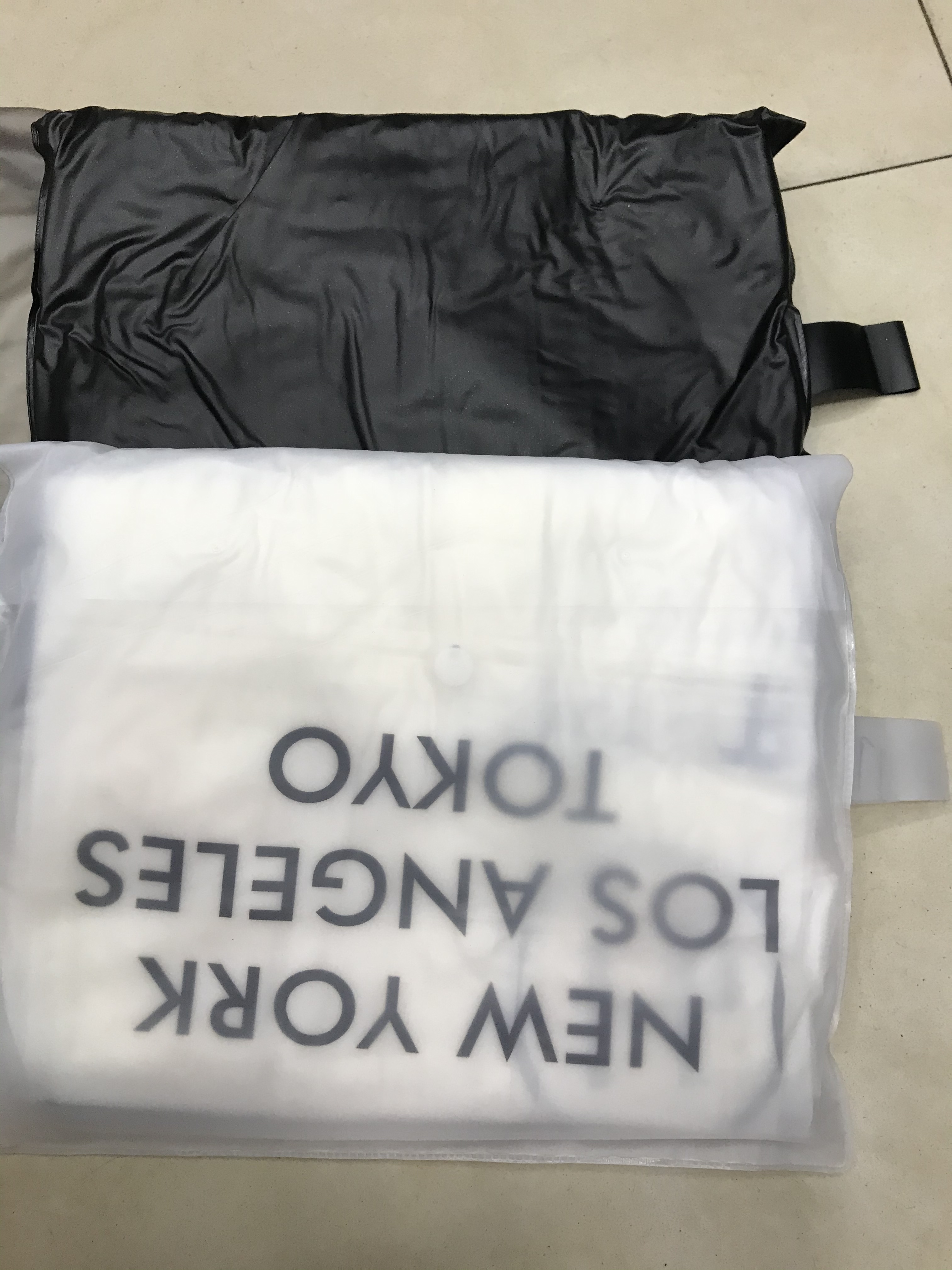 New Korean Hiking Backpack Raincoat Adult Raincoat Item Picture