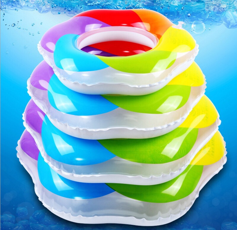 Colorful swimming rings detail image 3