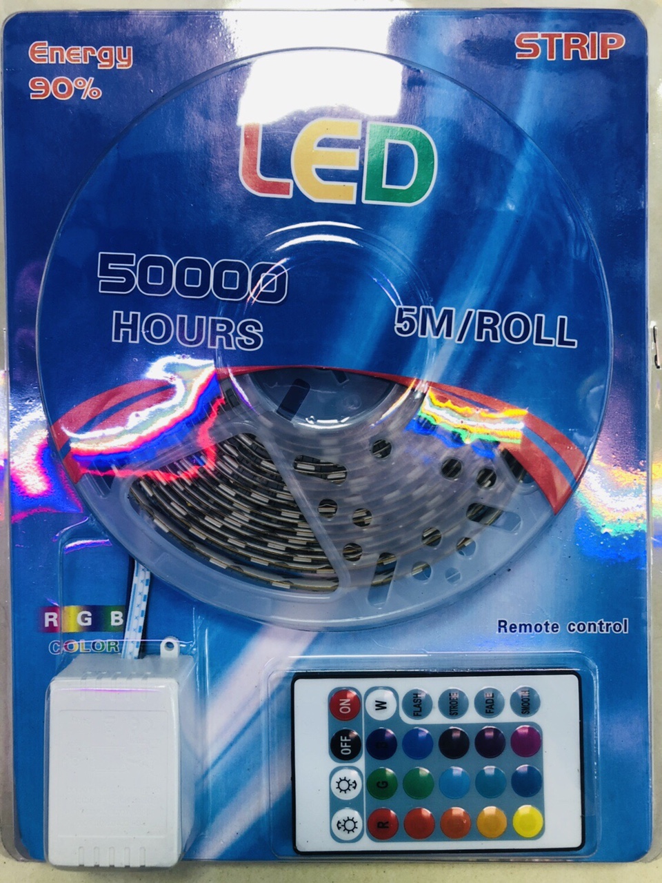 Small remote control set for 12V 5050RGB lamp belt thumbnail