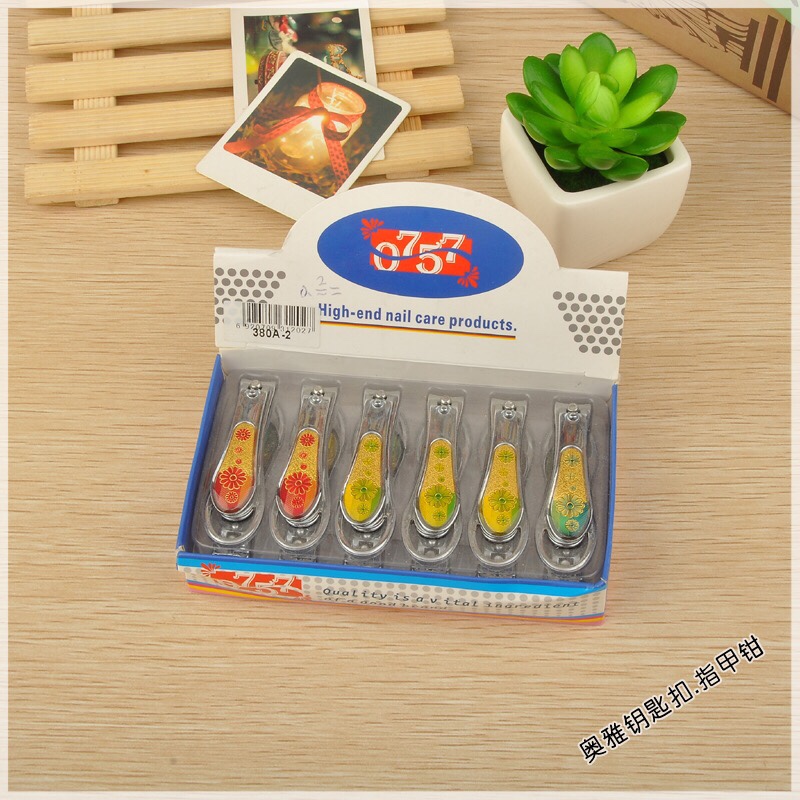 380A-2 Nail clippers Stainless steel nail clipper single clipper manicure manicure tool thumbnail