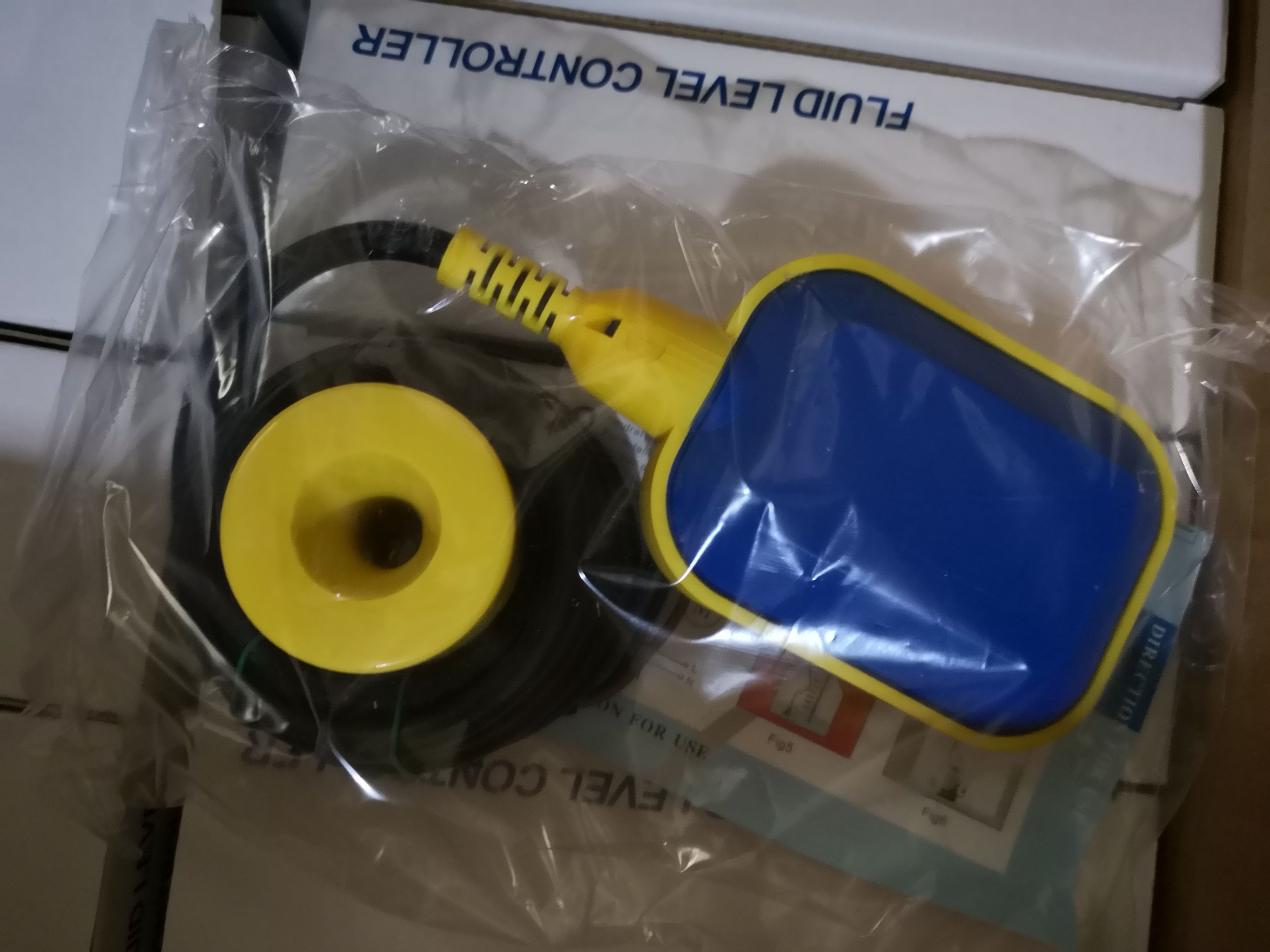Liquid level controller, water heating controller, water pump, cable float switch, liquid level relay