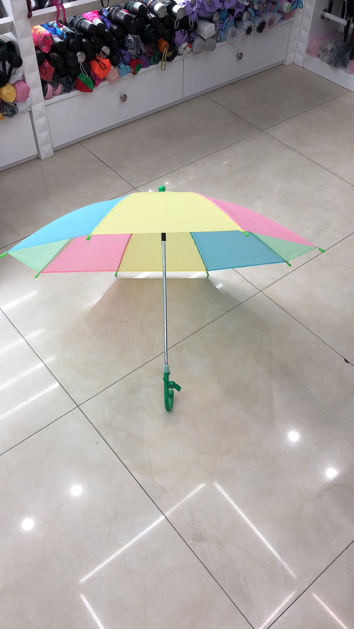 54 cm eco-friendly rainbow umbrella