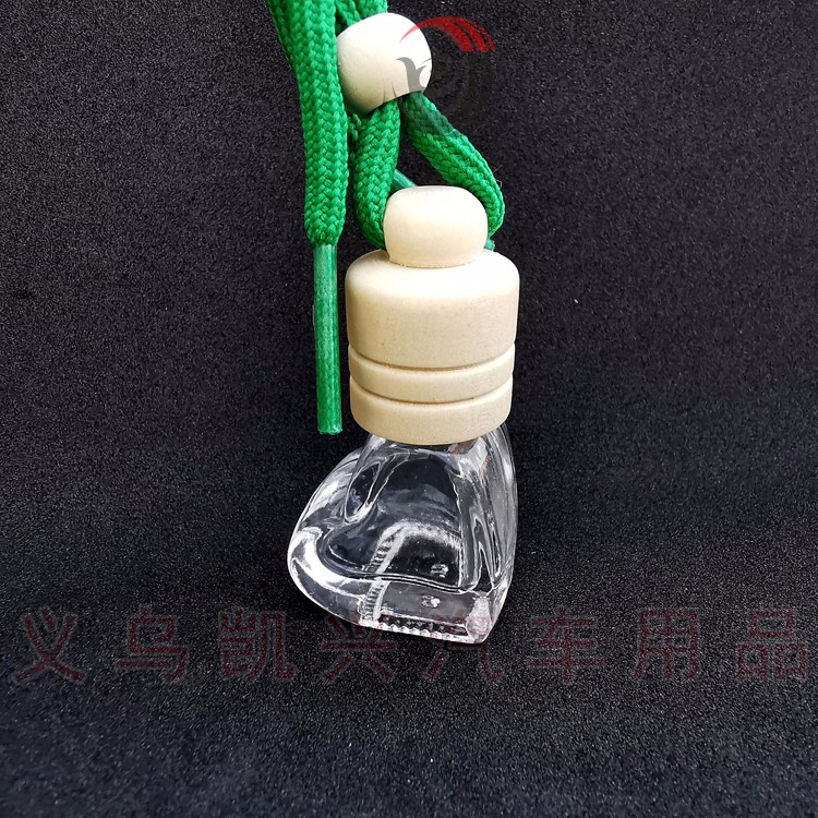 5ml斜爱心香水瓶挂件详情图3