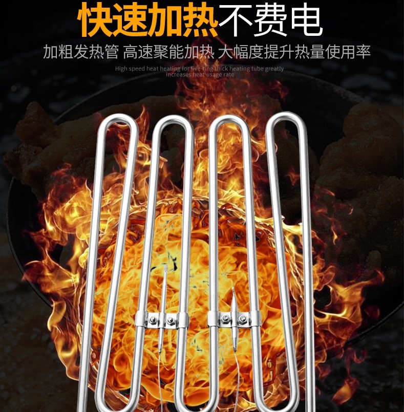 904双缸双筛电炸炉  炸鸡腿鸡翅薯条 油炸炉锅详情8