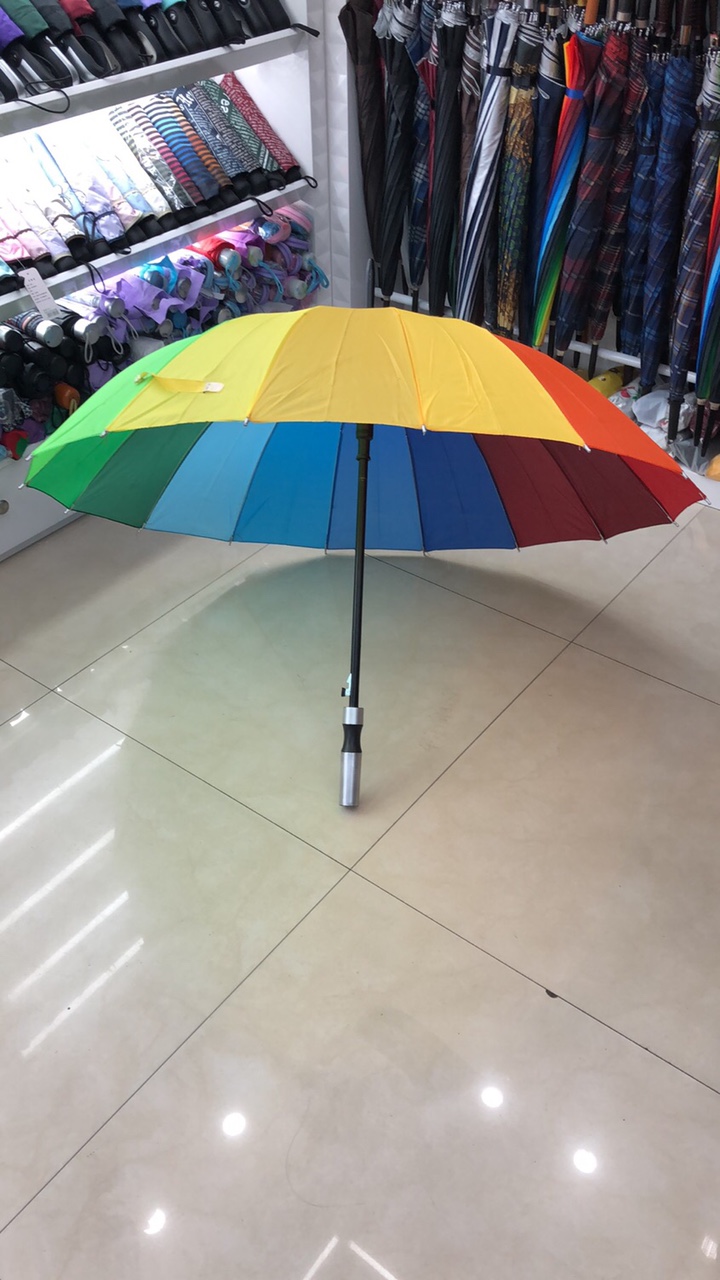 55 cm X16 automatic rainbow umbrella