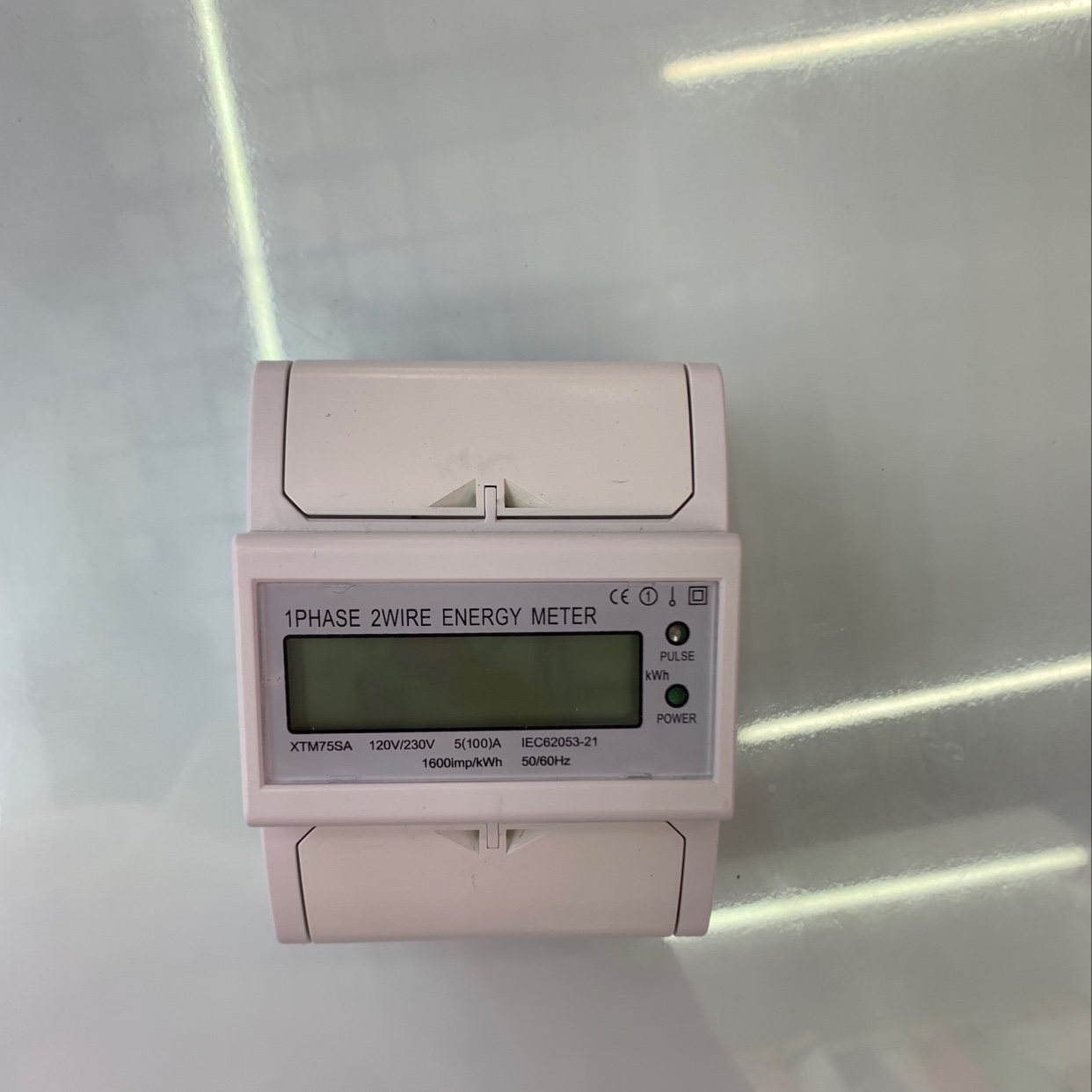 Guide electric meter LCD