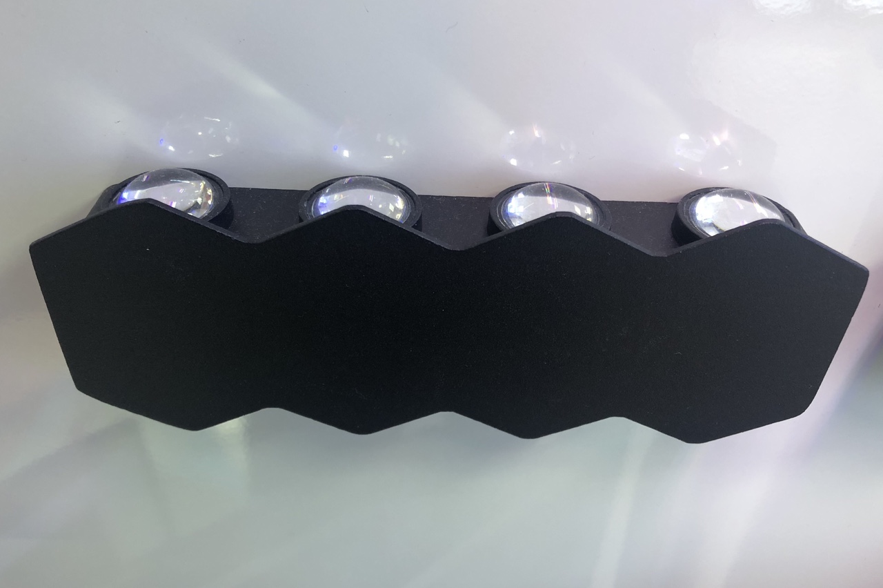 LED wall lamp black shell 4 thumbnail