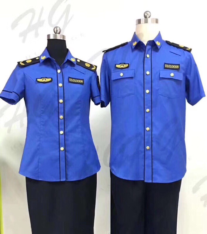 城管服短袖衬衫