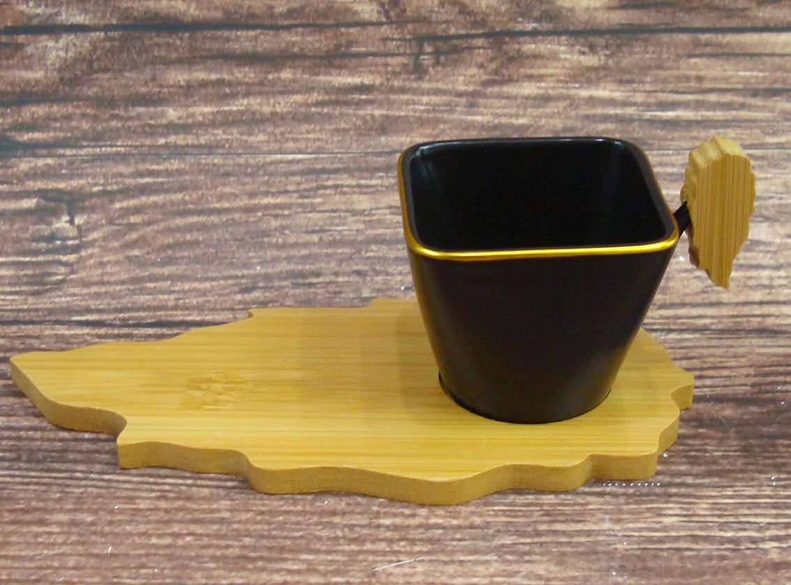Ceramic 12-head tea cups and saucers, ceramic tea set gift box undefined