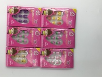 Children's love box color print nail nail plate color mix