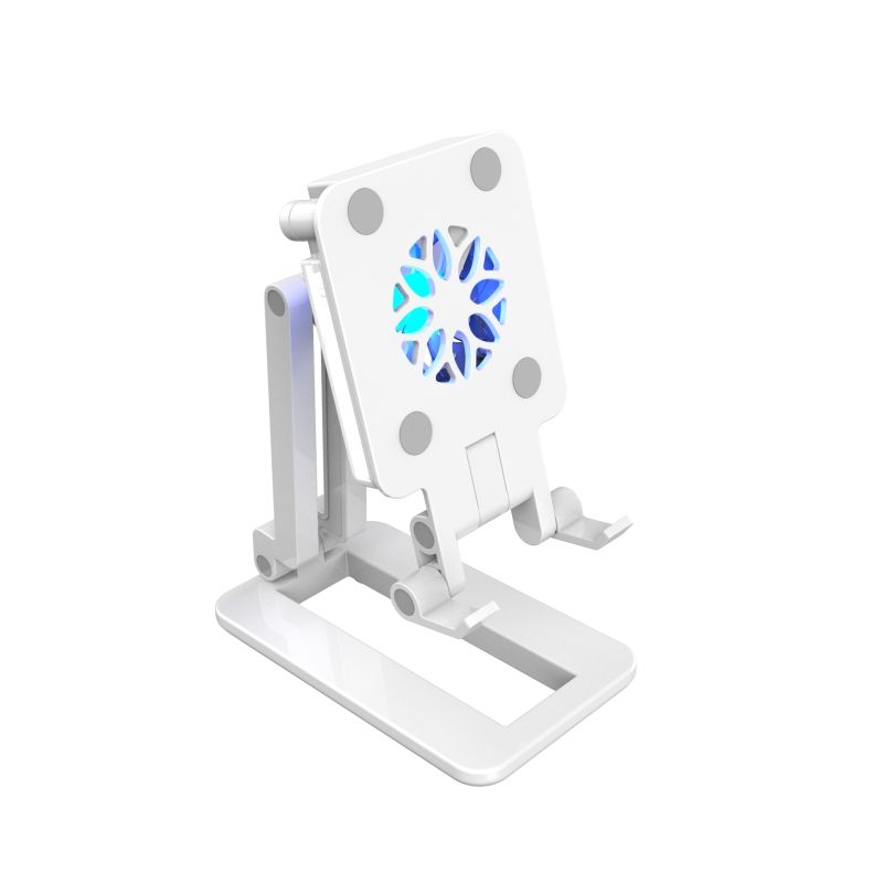 F6 Foldable phone stand, light supplement, beauty lamp, silent heat dissipation and cooling, multi-functional lazy person, Internet celebrity live streaming stand Item Picture