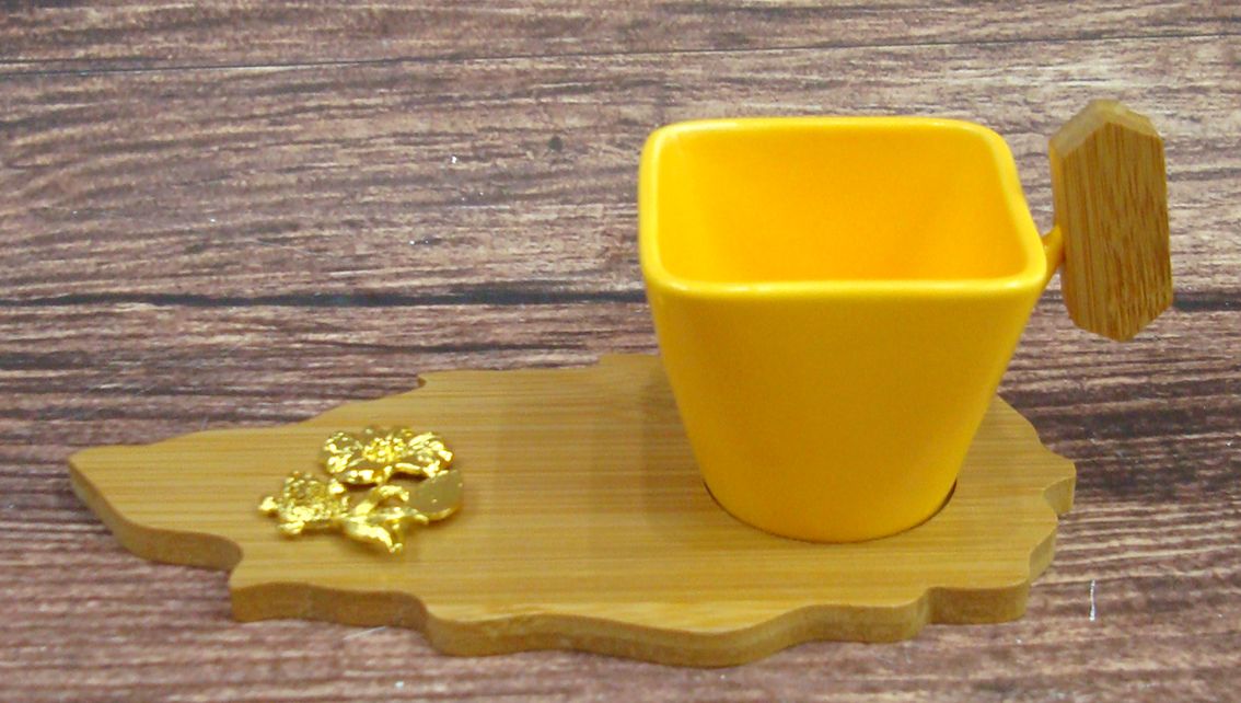 Ceramic 12-head tea cups and saucers, ceramic tea set gift box details Picture
