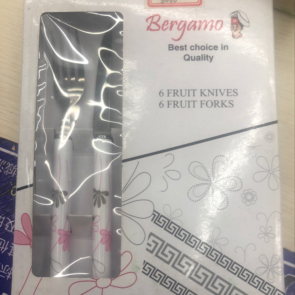 Kitchenware set knife and fork 1