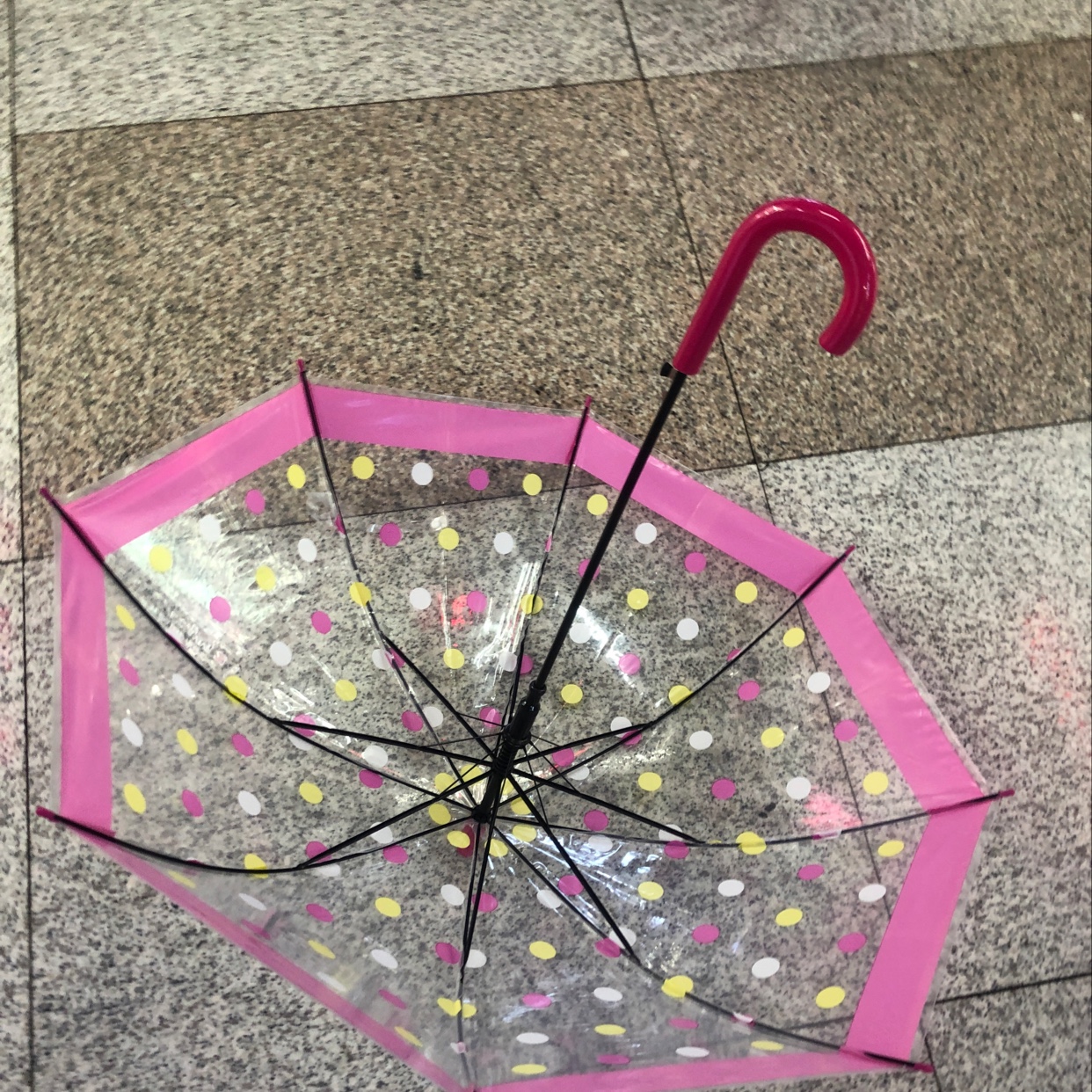 50 cm PoE polka dot umbrella Specification image