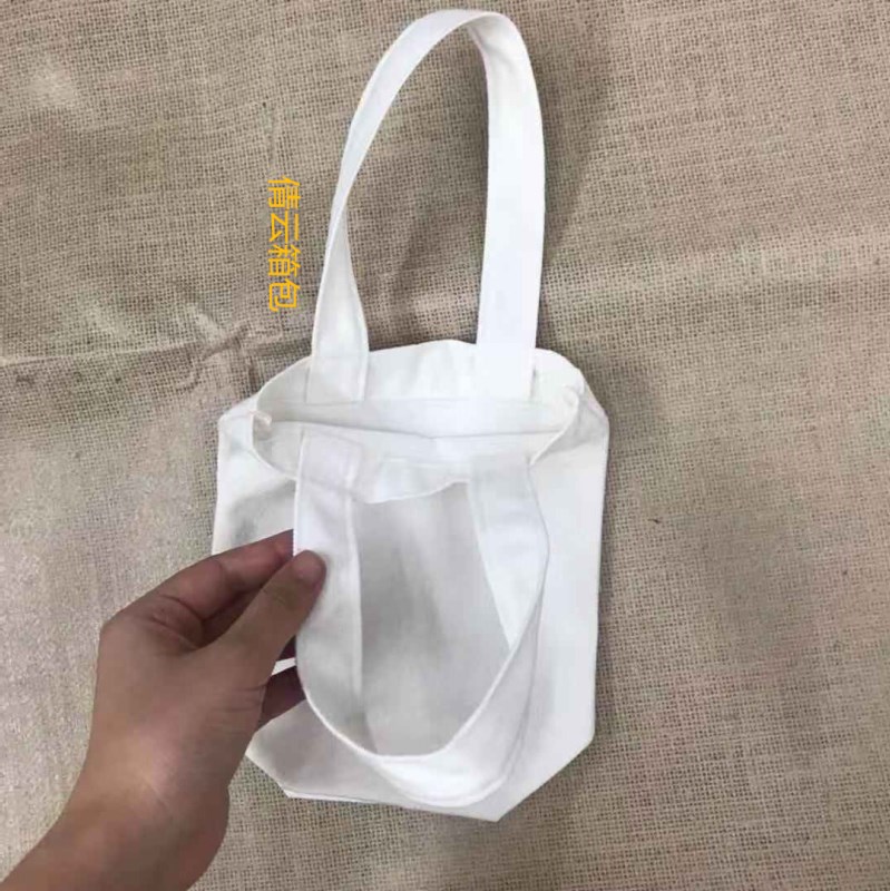 DIY涂色创意学生茶杯套水壶套手提袋奶茶杯套可定制LOGO细节图