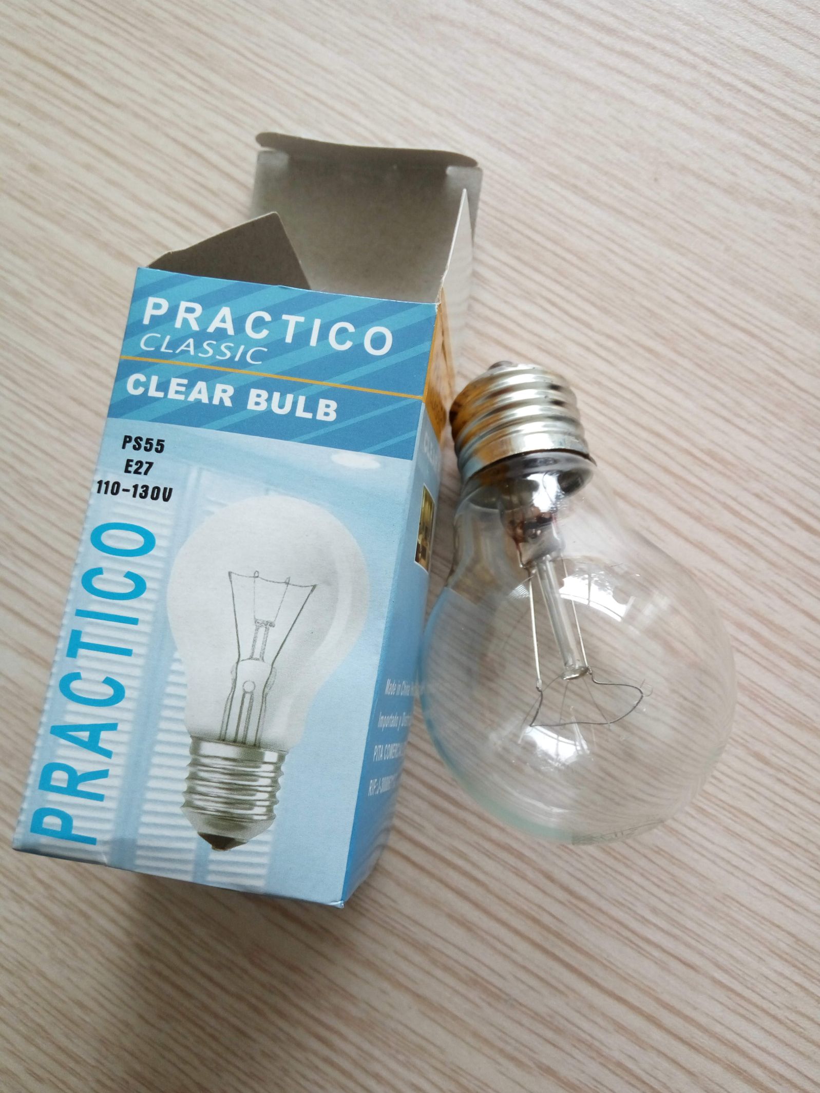 Incandescent bulb Transparent bulb