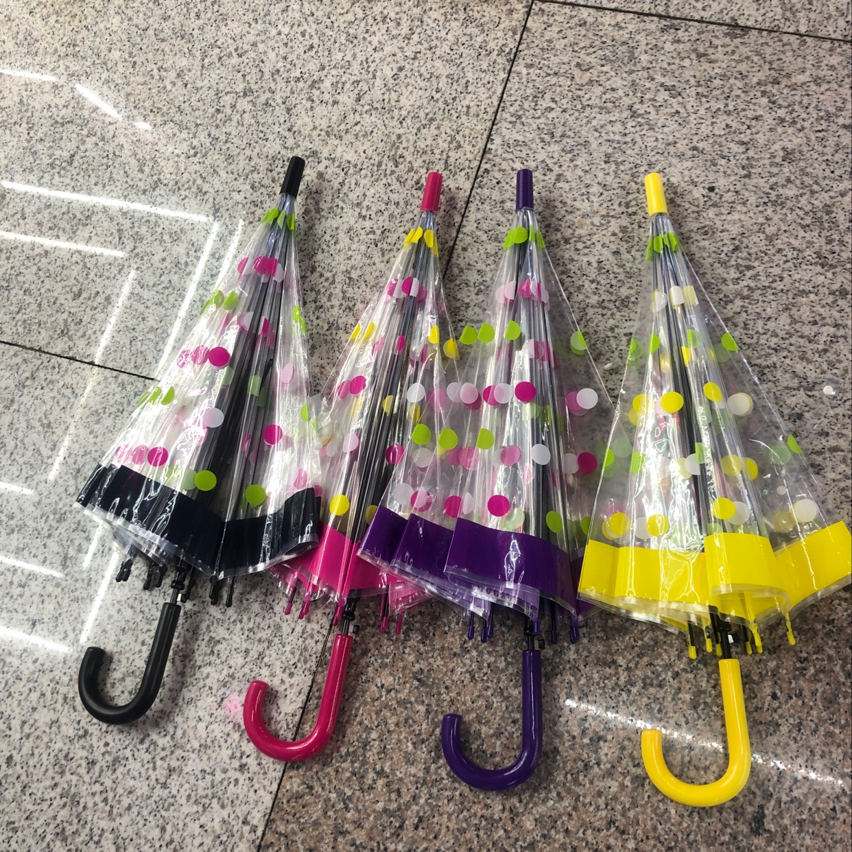 50 cm PoE polka dot umbrella Application Scenario
