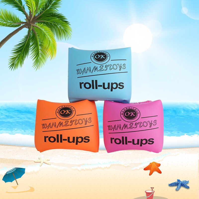 儿童手臂圈成人游泳水袖安全双气囊浮圈小孩子学游泳训练圈细节图