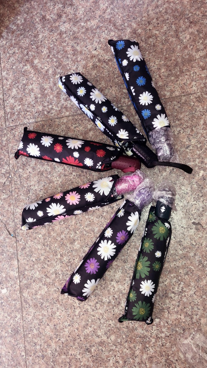 Three Fold Flower Umbrella