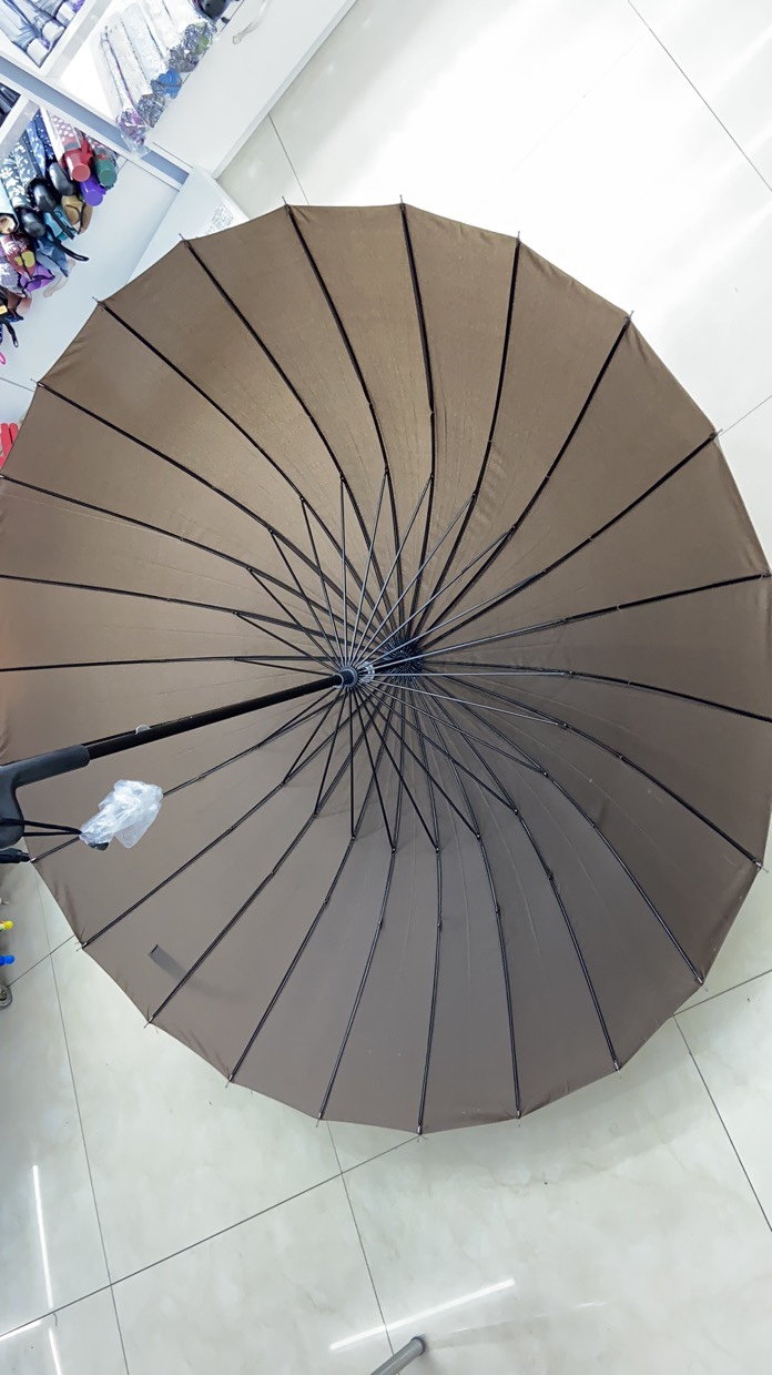 65 Cm 24 Piece Cloth Hand Open Umbrella, Casual Cloth Cover With Umbrella
