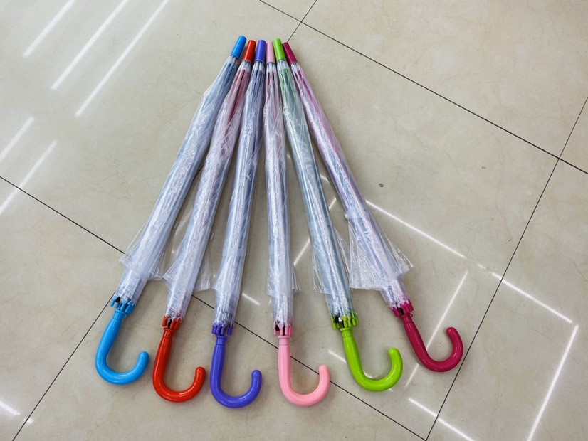 55公分纤维透明伞