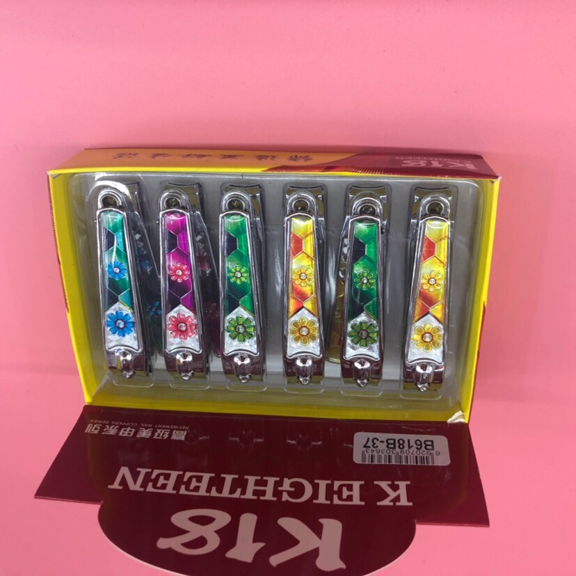 指甲钳 厂家直销便携旅游指甲钳指甲刀混色产品图