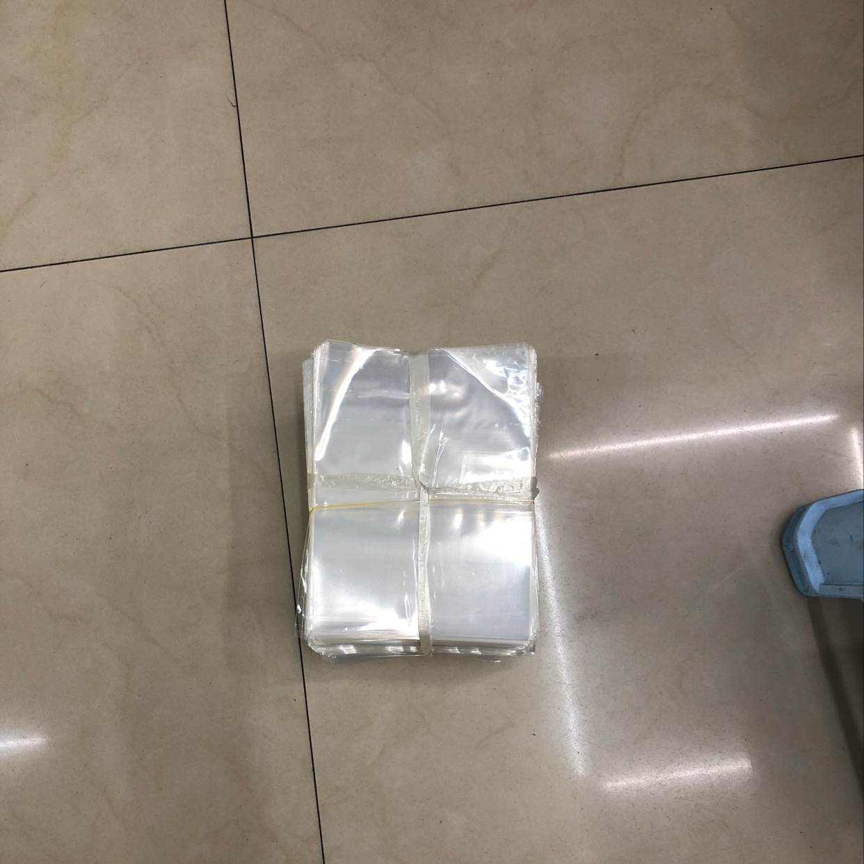 High-gloss bag flat pocket