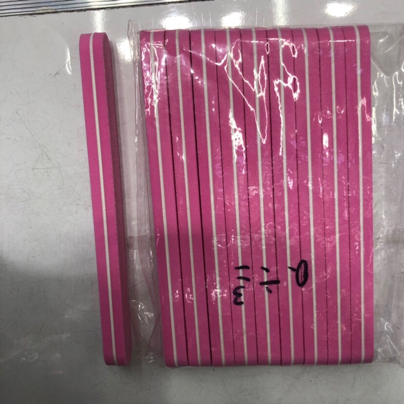 A variety of different types of high elastic nail file color mixed Item Picture