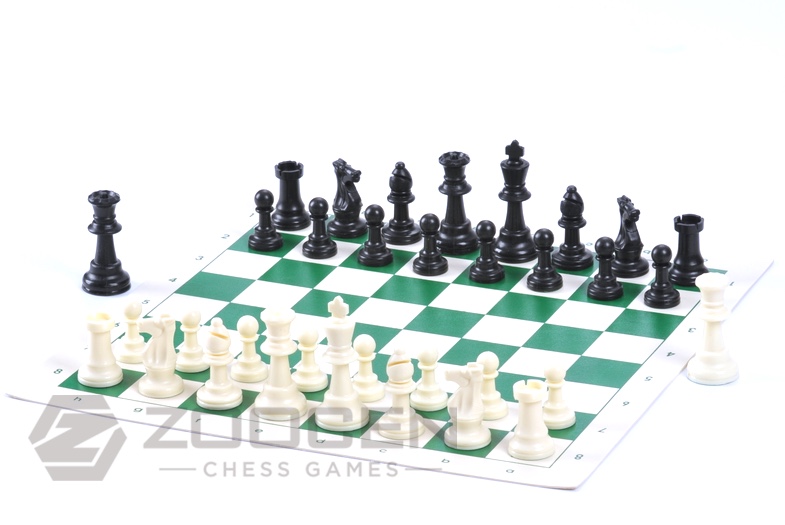 手提包皮革棋盘国际象棋ZOOCEN High Quality 3 inch Chess Pieces & 13 inch Leather Chess Board with handbag详情图6