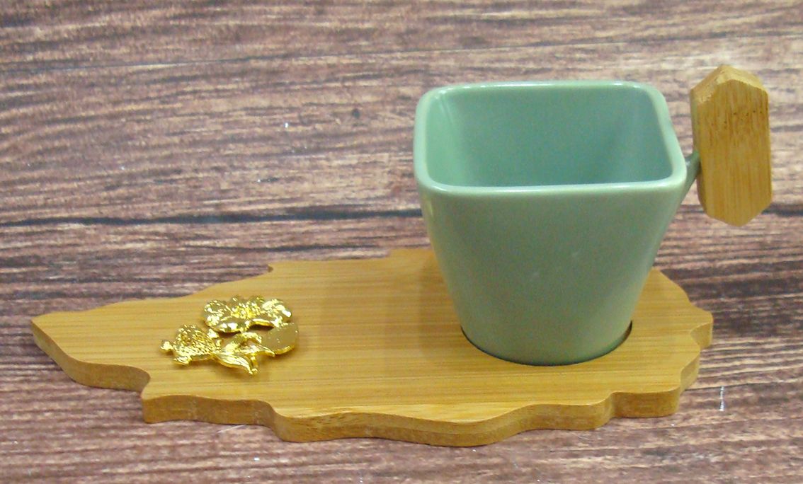 Ceramic 12-head tea cups and saucers, ceramic tea set gift box Item Picture