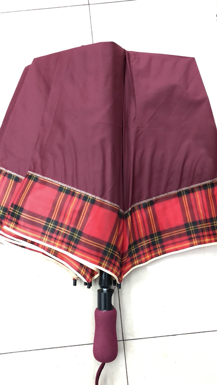 Two-Fold Pg Plaid Umbrella