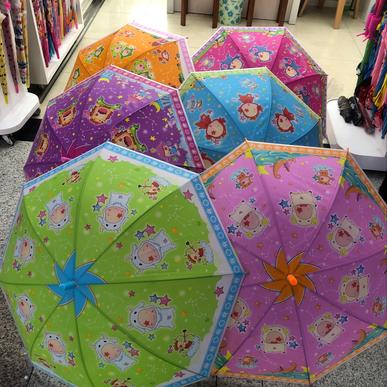 50 cm EVA constellation umbrella details Picture