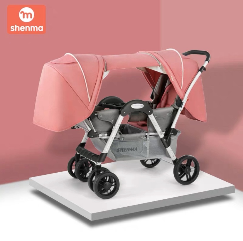 The twin baby stroller is lightweight Application Scenario