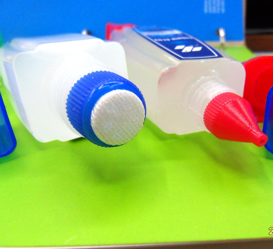 Liquid Glue Hc-55D Universal Student Artist Glue Double Head Office Supplies 55Ml Sponge Head details Picture