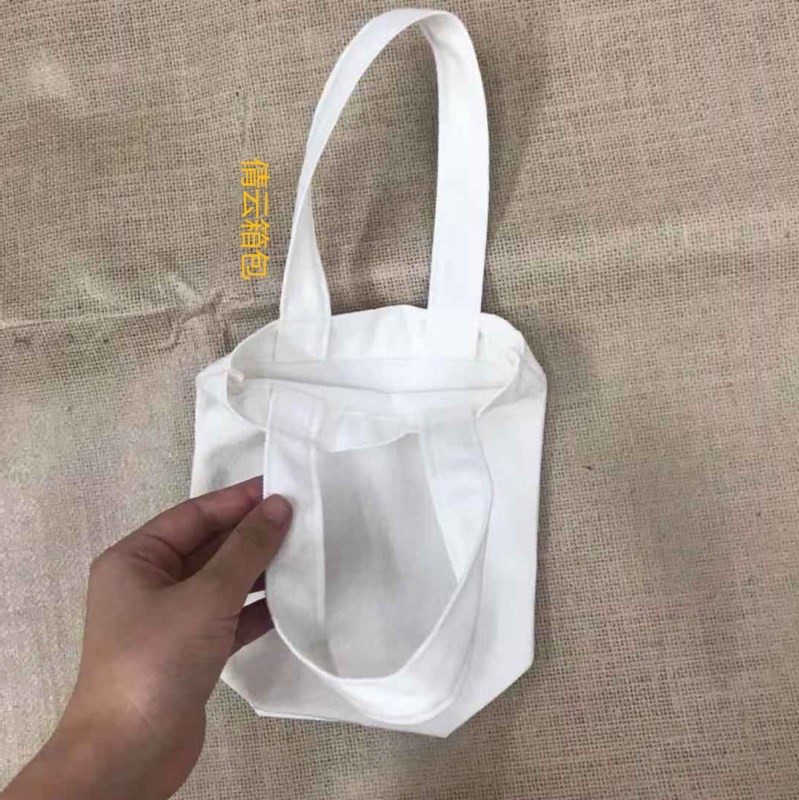 DIY涂色创意学生茶杯套水壶套手提袋奶茶杯套可定制LOGO详情图2