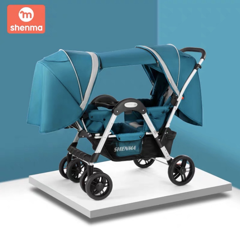 The twin baby stroller is lightweight Specification image