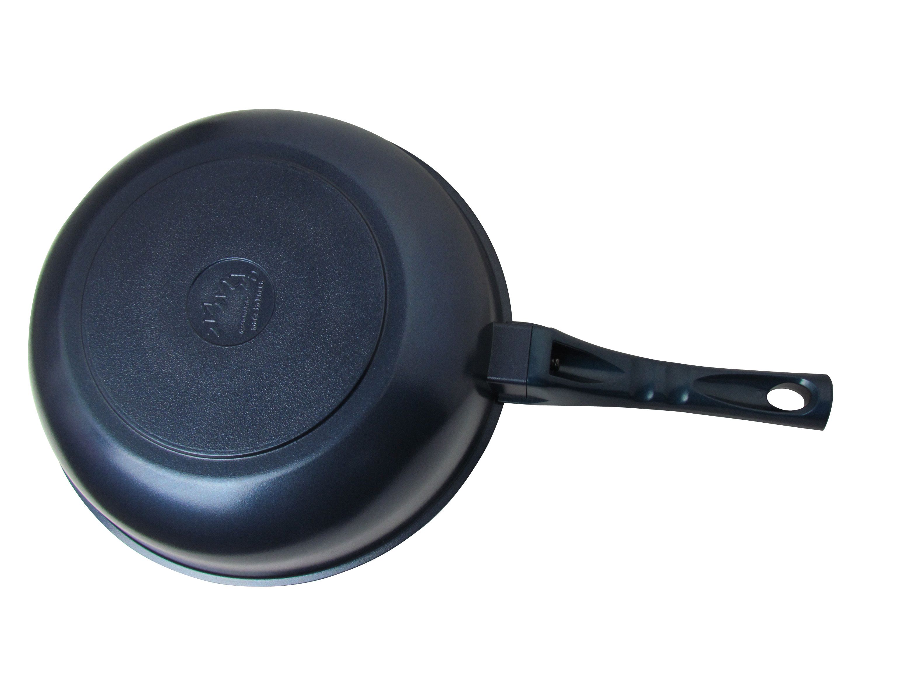 Kitchen Code: Korean imported kitchenware, blue diamond single-handled wok, 28cm details Picture