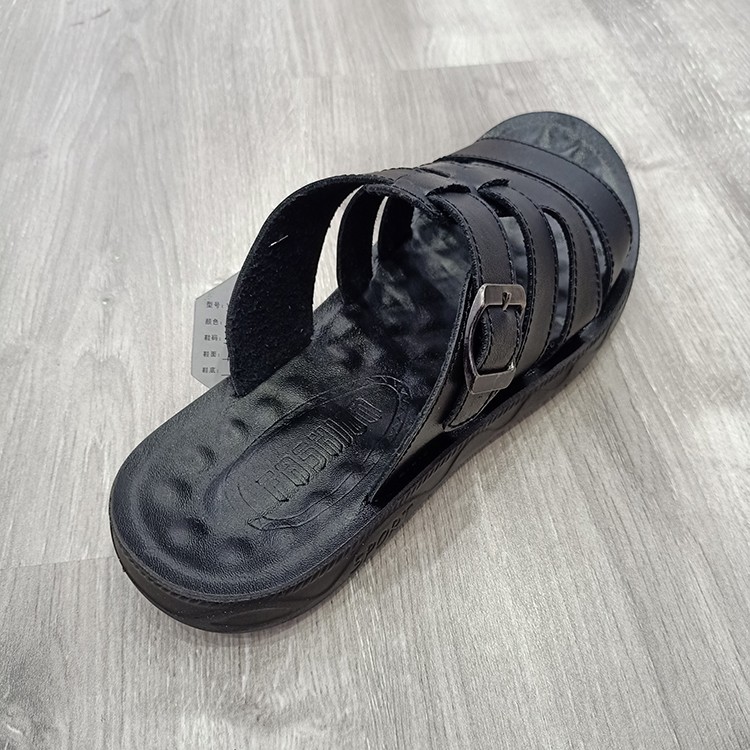 New summer fashion men 's slippers anti-slip and durable men' s summer slippers men shoes detail image 3