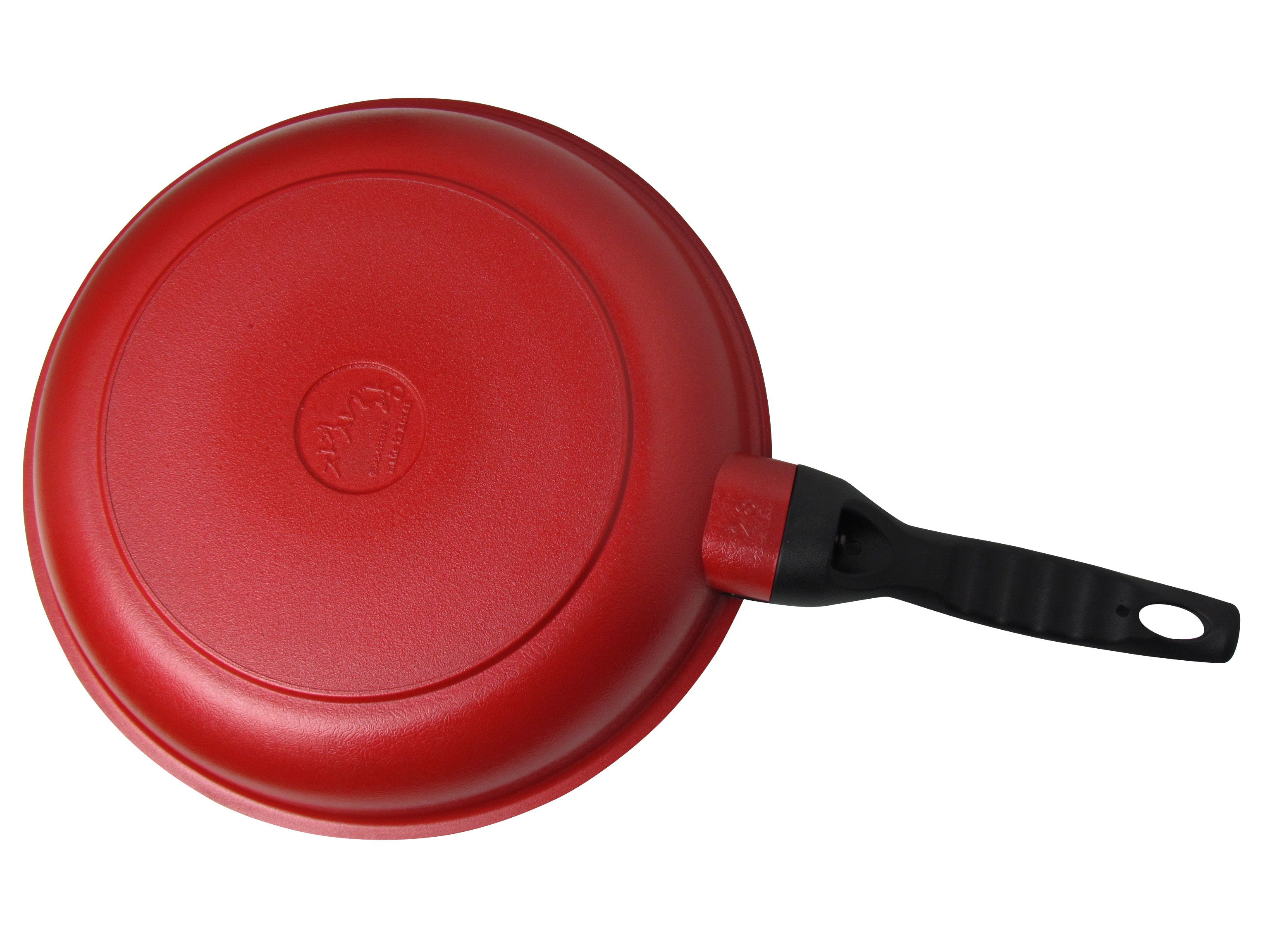Kitchen Code: Korean original imported red diamond single-handled frying pan, 30cm details Picture
