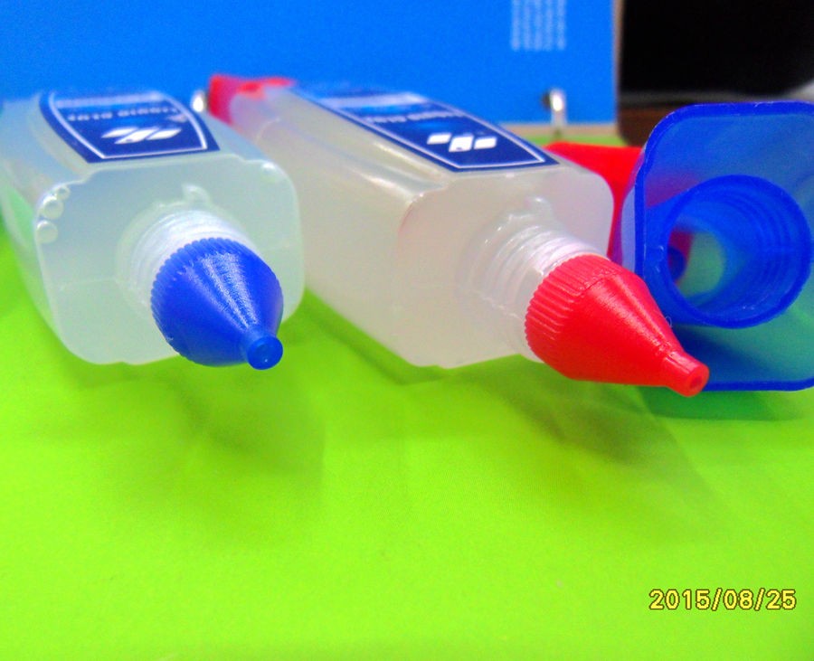 Liquid Glue Hc-55D Universal Student Artist Glue Double Head Office Supplies 55Ml Sponge Head undefined
