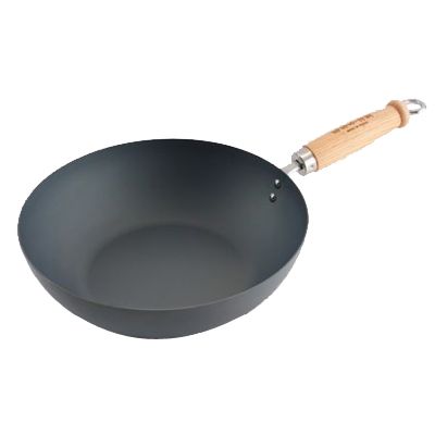 厨房密码 韩国原装进口  铁炒锅30cm（不含锅盖）