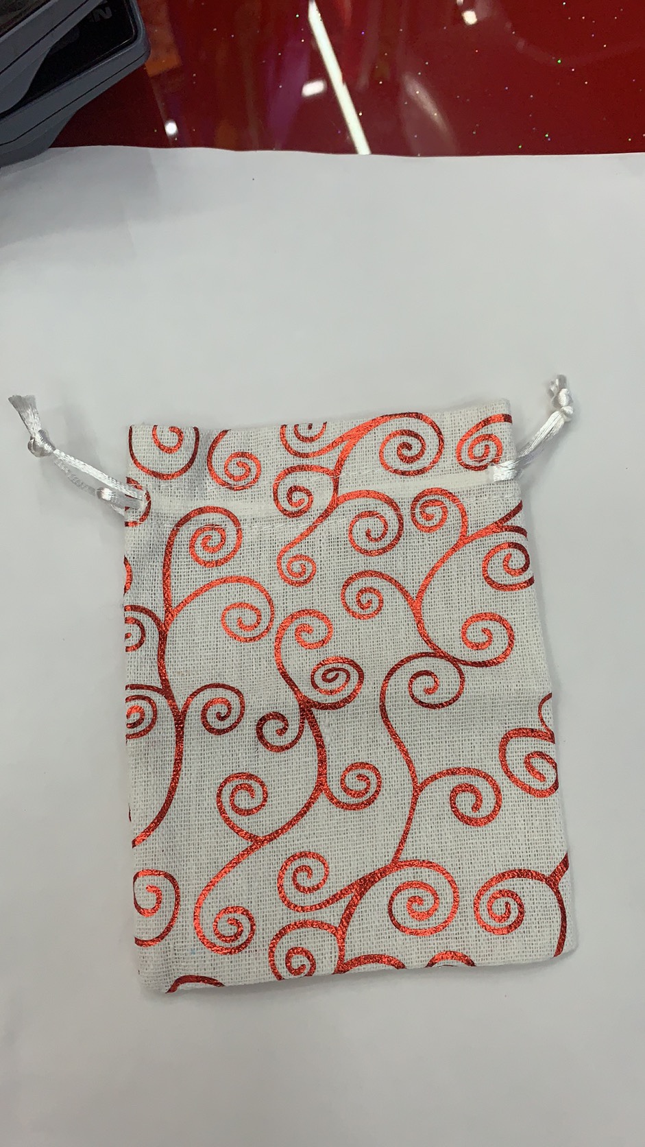 Drawstring bag, cotton bag, jewelry packaging bag detail image 4